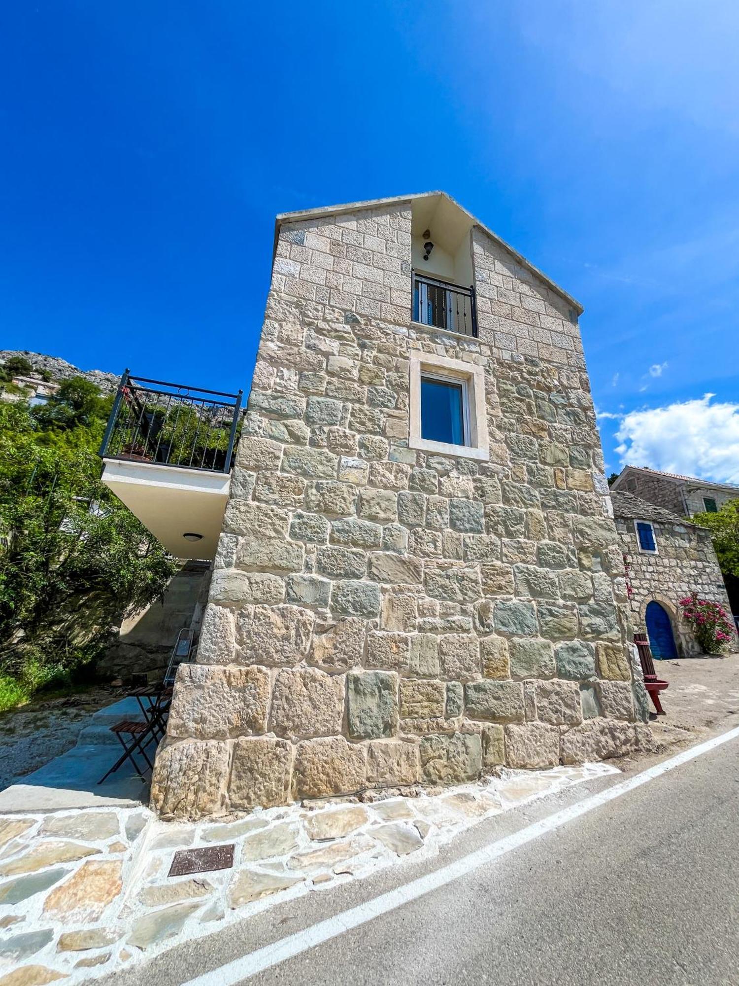 Old Stone House Klaric Daire Brela Dış mekan fotoğraf